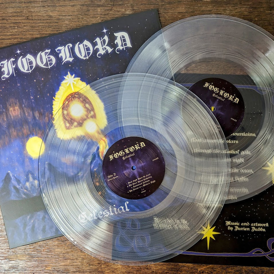 FOGLORD "Celestial" vinyl 2xLP (clear double LP w/insert, bonus tracks)