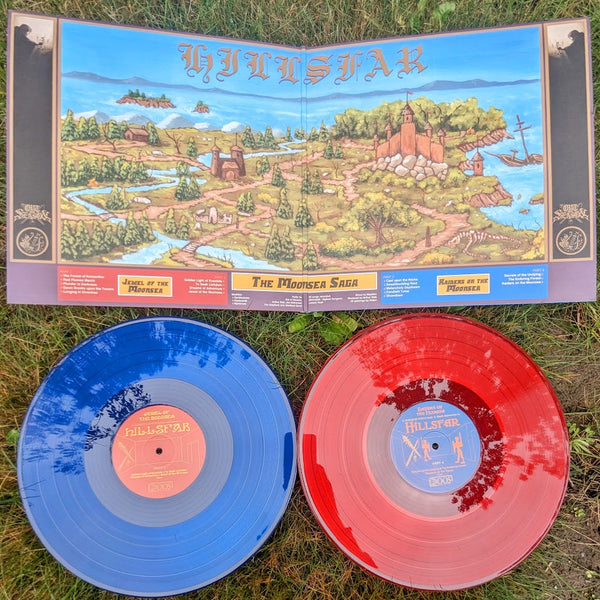 HILLSFAR "The Moonsea Saga" vinyl 2xLP (Double LP Gatefold, color, lim.300)