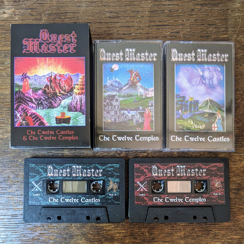 [SOLD OUT] QUEST MASTER "The Twelve Castles / The Twelve Temples" 2xPro-Tape (w/ slipcase)