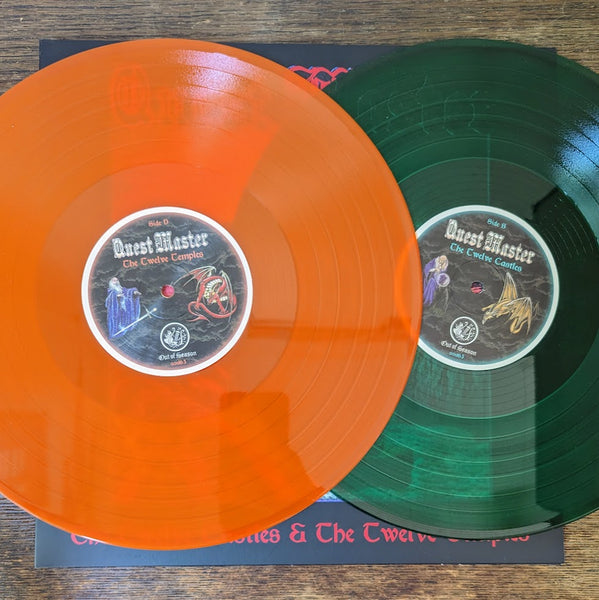 QUEST MASTER "The Twelve Castles / The Twelve Temples" vinyl 2xLP (double LP gatefold, color)