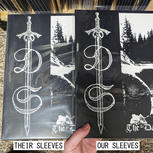 VINYL LP SLEEVES - Pack of 100 (Ultra Clear, 3mil, fits gatefold or regular jackets)
