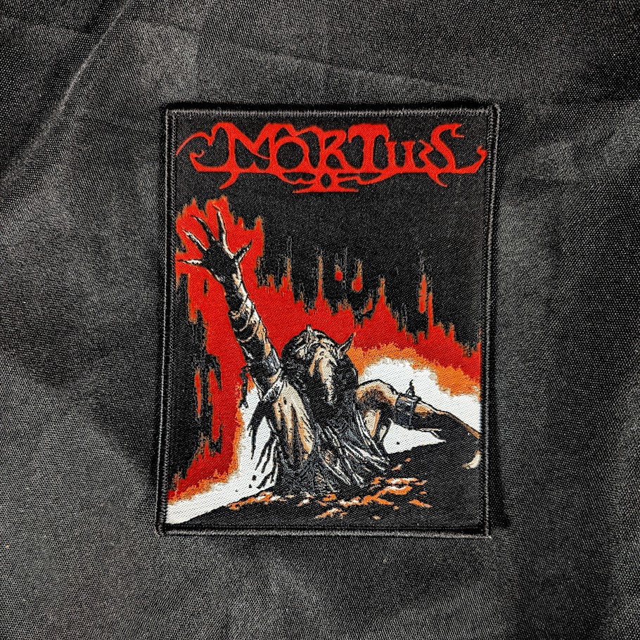 MORTIIS "Evil Dead" woven patch (black/red)