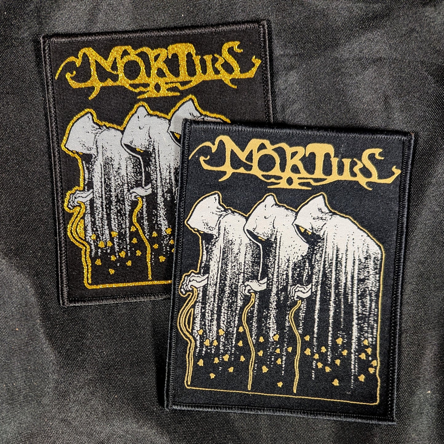 MORTIIS "3 Norns" woven patch (2 color options)