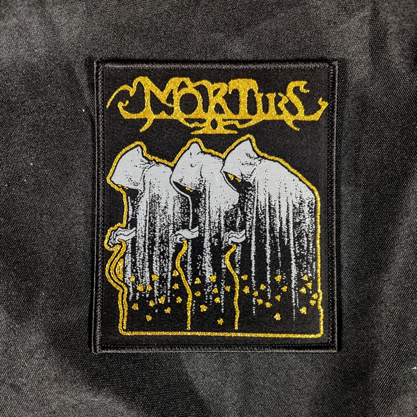 MORTIIS "3 Norns" woven patch (2 color options)
