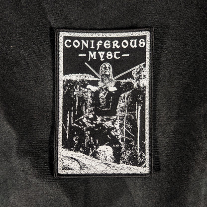 CONIFEROUS MYST "Vast Mountain Castles" woven patch (2 color options)