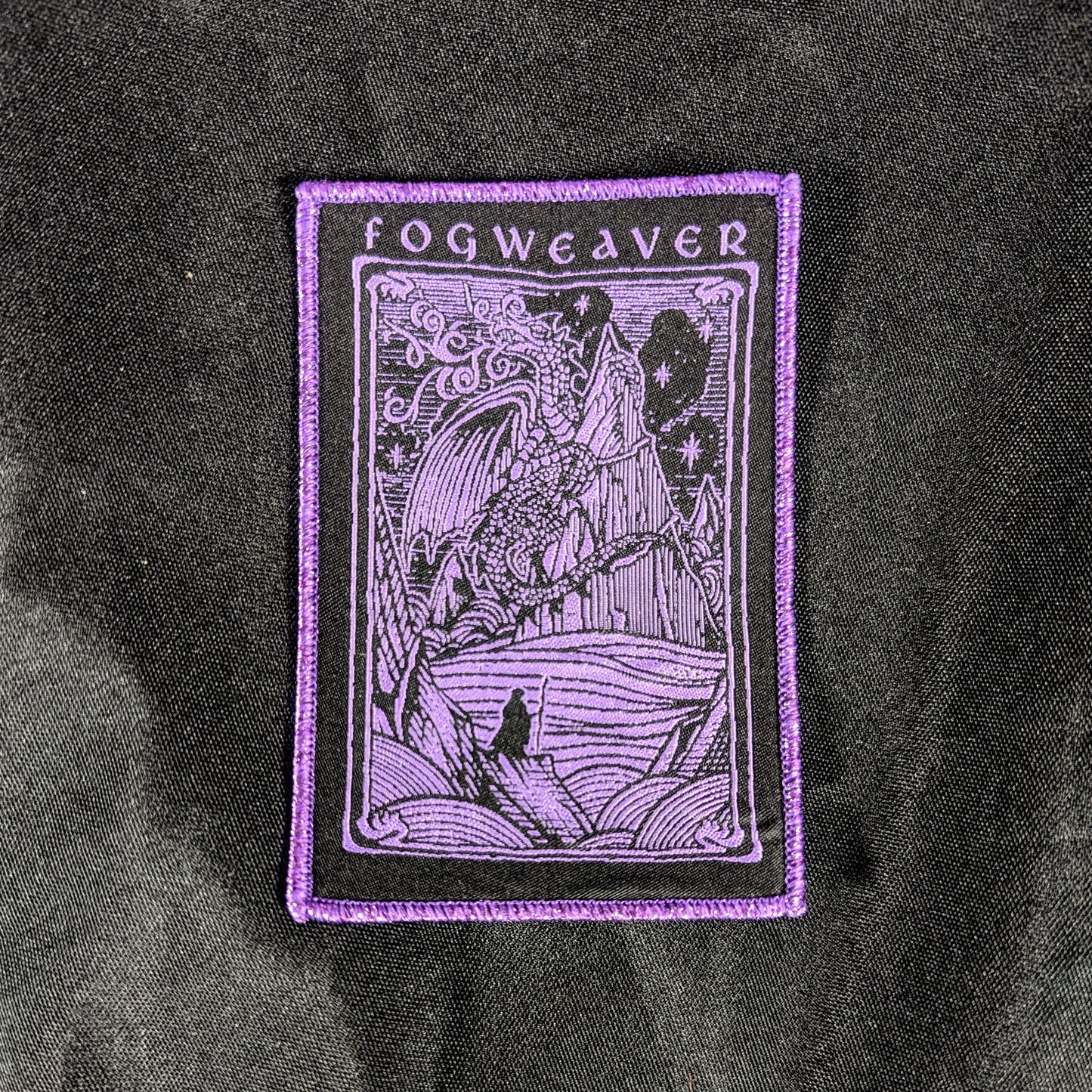 FOGWEAVER "Spellwind" woven patch (2 color options)