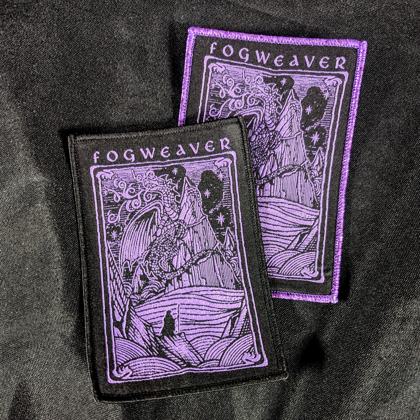 FOGWEAVER "Spellwind" woven patch (2 color options)
