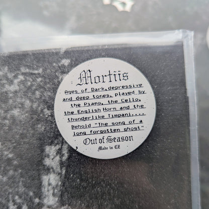MORTIIS "The Song of a Long Forgotten Ghost" vinyl LP (4 color options, lim.500, silver foil, insert)