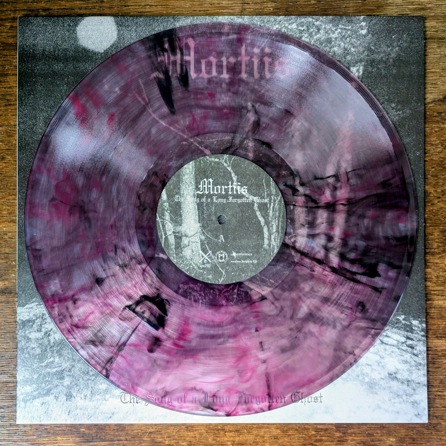 MORTIIS "The Song of a Long Forgotten Ghost" vinyl LP (4 color options, lim.500, silver foil, insert)