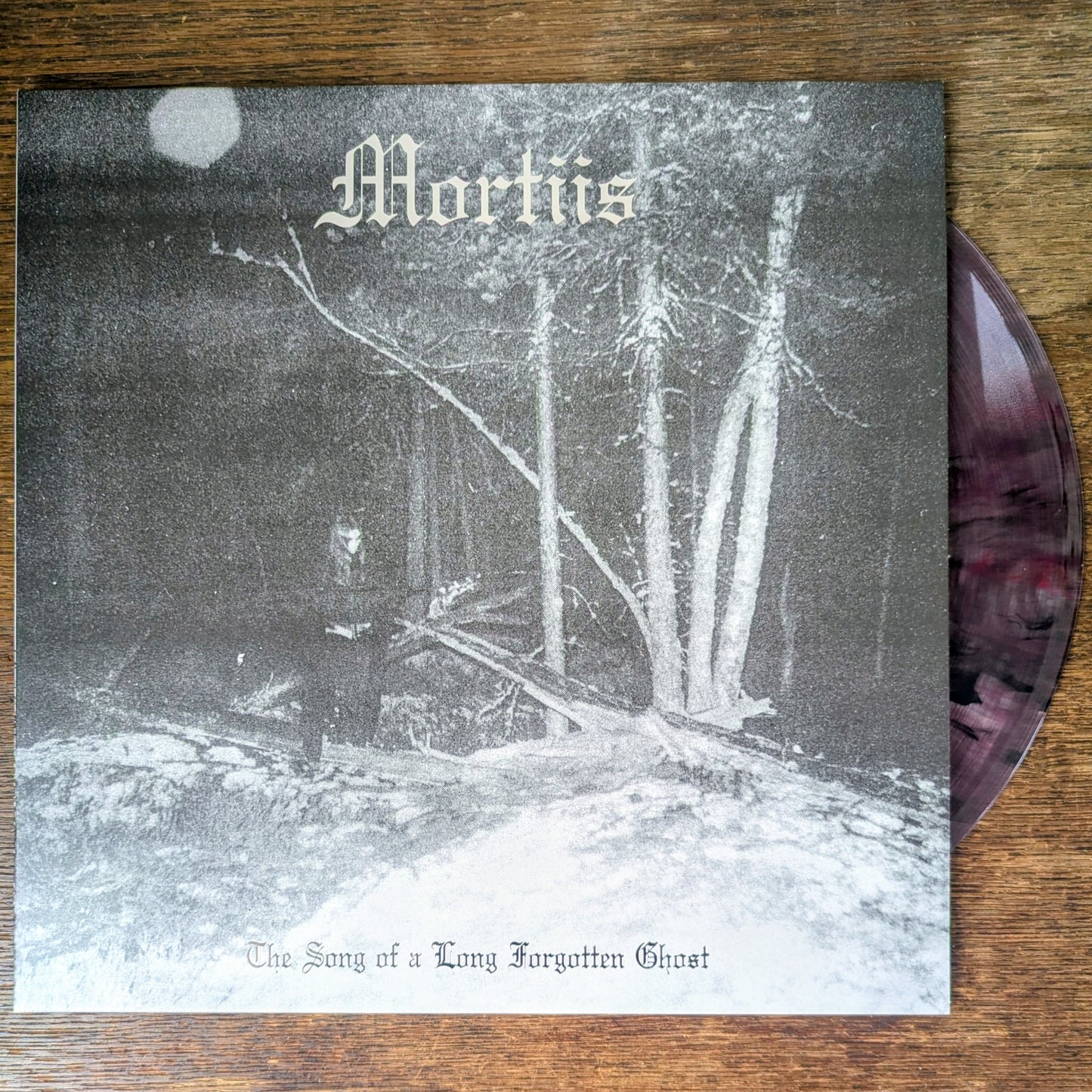 MORTIIS "The Song of a Long Forgotten Ghost" vinyl LP (4 color options, lim.500, silver foil, insert)