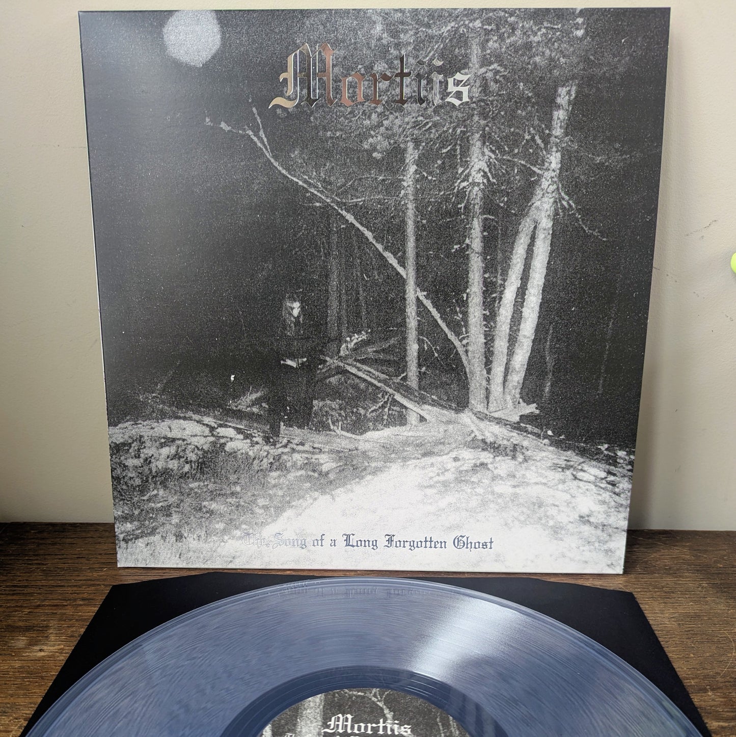 MORTIIS "The Song of a Long Forgotten Ghost" vinyl LP (4 color options, lim.500, silver foil, insert)