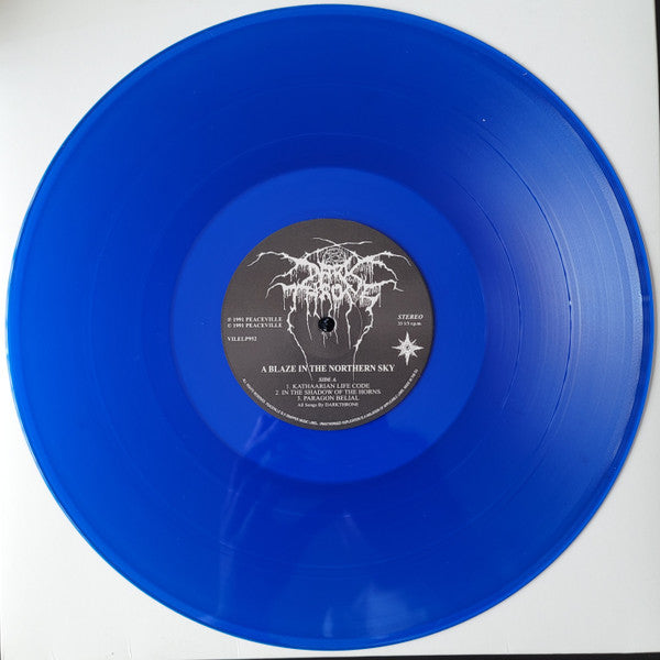 DARKTHRONE "A Blaze in the Northern Sky" vinyl LP (Blue)