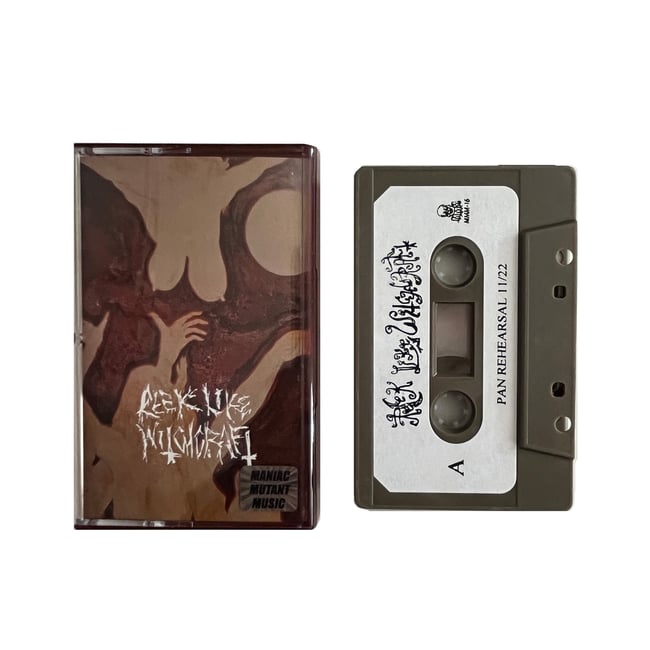 REEK LIKE WITCHCRAFT "Pan Rehearsal 11/22 & Hooved Delirium" Cassette Tape [AHULABRUM]