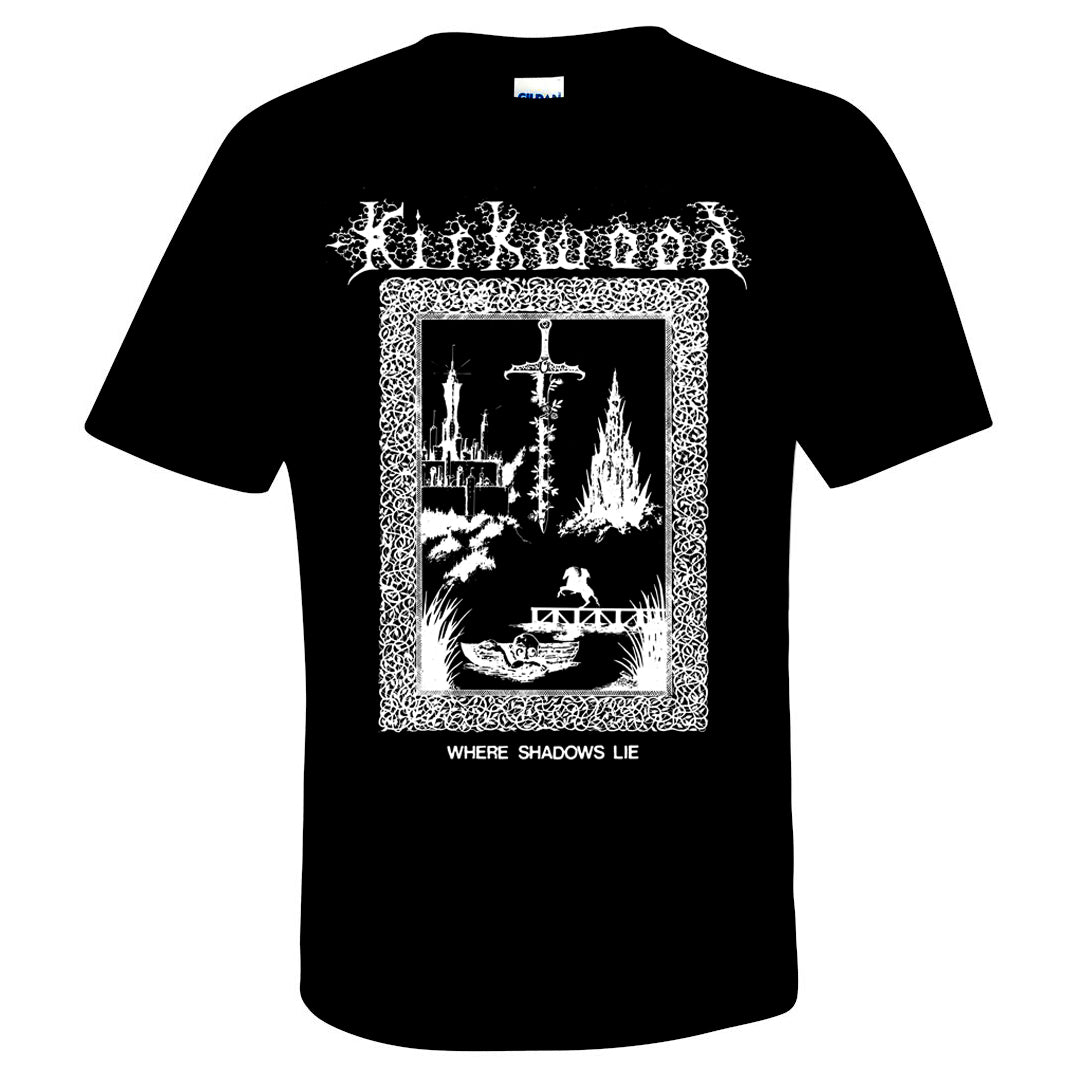 JIM KIRKWOOD "Where Shadows Lie" T-Shirt [WHITE or BLACK]