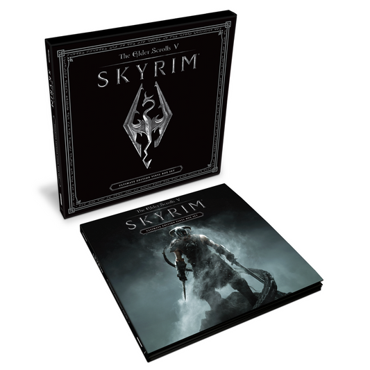 THE ELDER SCROLLS V: Skyrim – Ultimate Edition Vinyl Box Set (Jeremy Soule) [4xLP, clear 180g, quad-fold jacket]