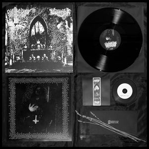 CEREMONIAL CRYPT DESECRATION / VAMPIRSKA Split vinyl LP (lim.150 w/insert, CD, incense)