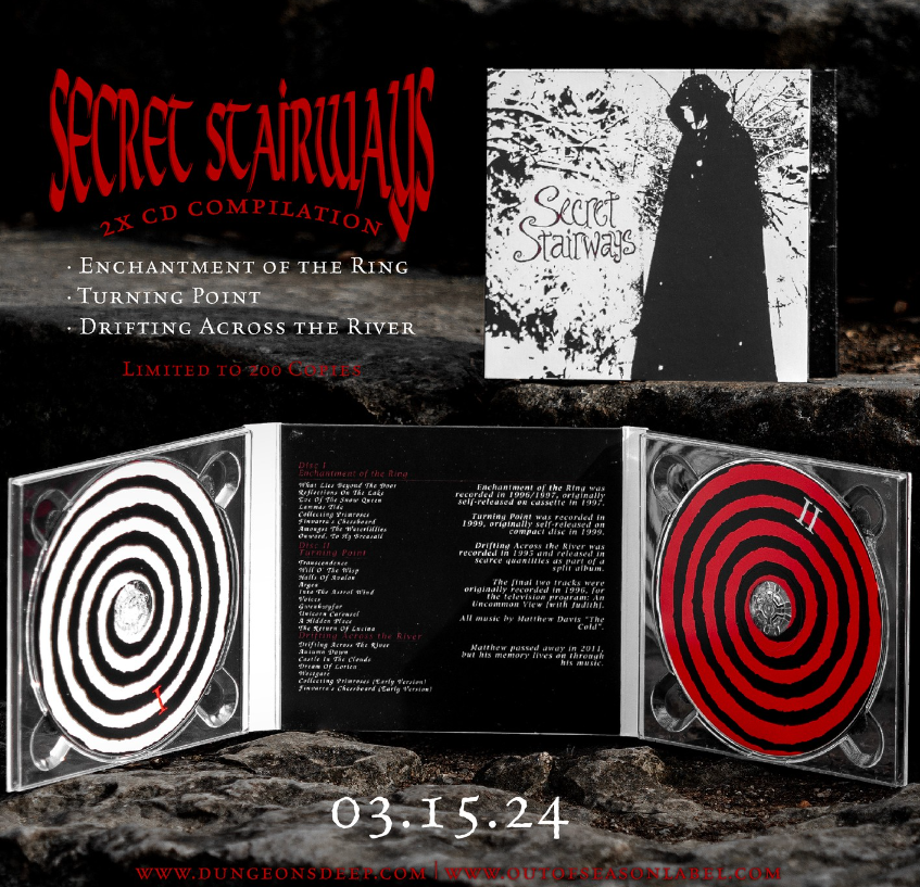 SECRET STAIRWAYS "Secret Stairways" 2xCD (double CD digipak, lim.200)