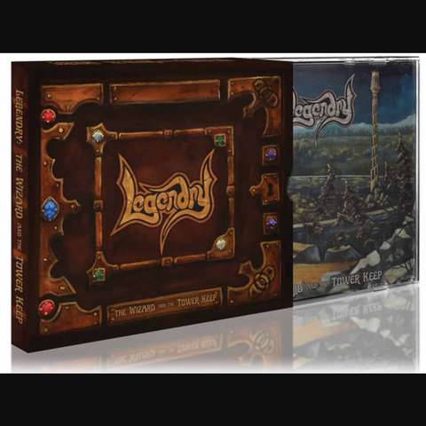 LEGENDRY "The Wizard And The Tower Keep" CD (w/ slipcase)