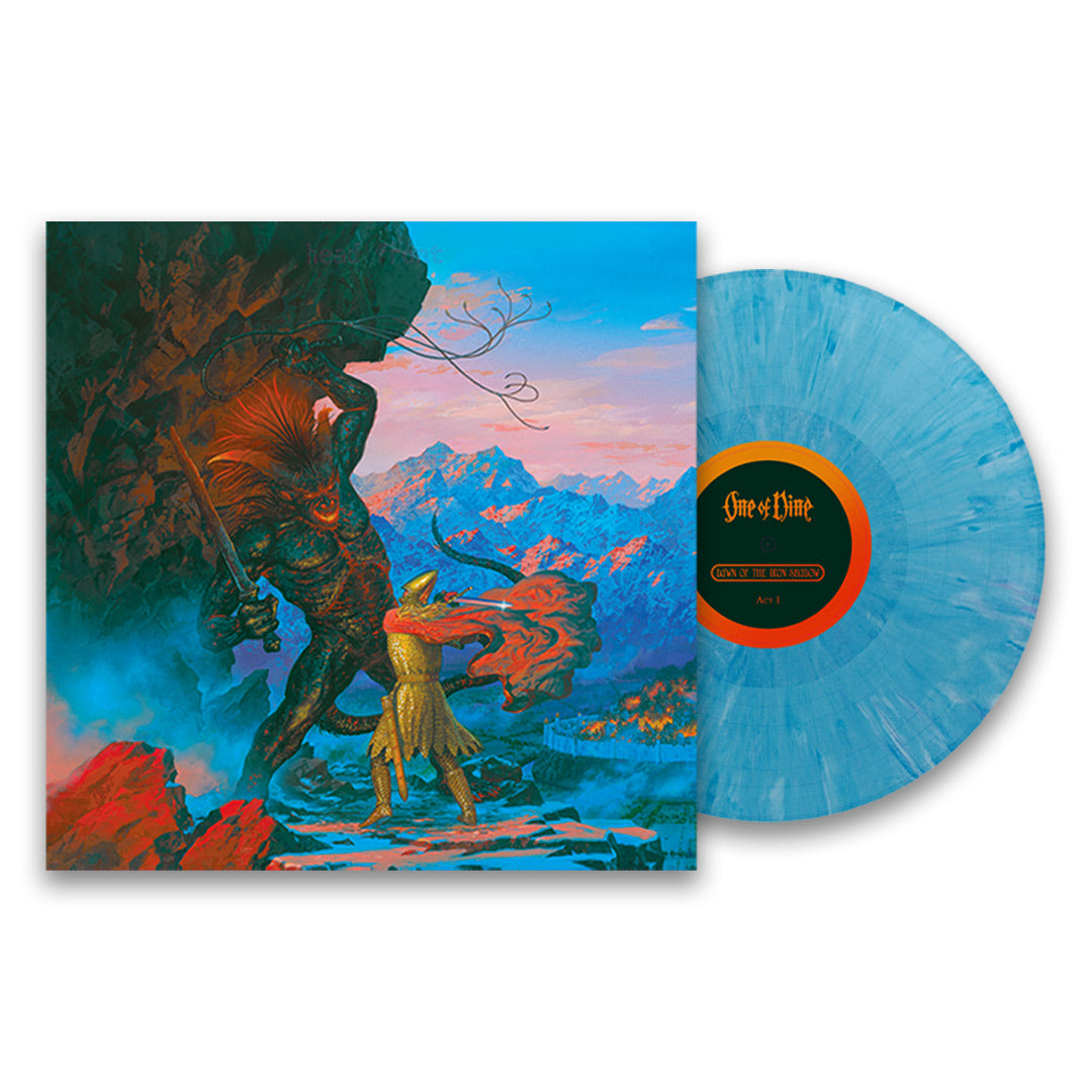 ONE OF NINE "Dawn of the Iron Shadow" vinyl LP (2 color options, gatefold, booklet) *2nd Press*