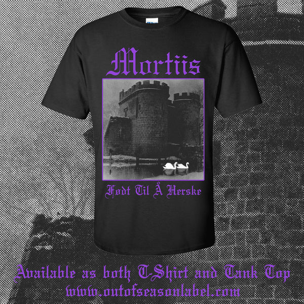 MORTIIS "Født - Swans" [BLACK] - T-SHIRT or TANK TOP