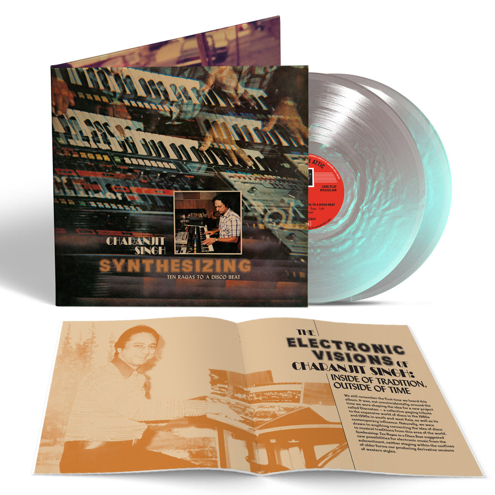CHARANJIT SINGH "Synthesizing: Ten Ragas to a Disco Beat" vinyl 2xLP (color, booklet) *PREORDER*