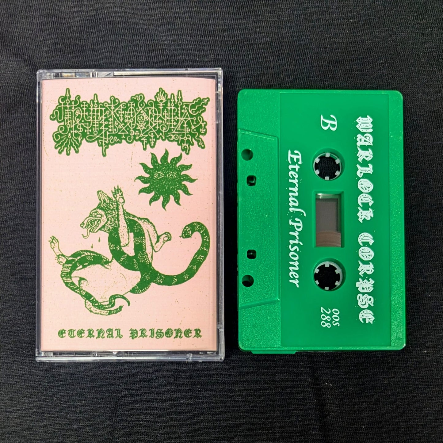 WARLOCK CORPSE "Eternal Prisoner" Cassette Tape (lim.100, 2nd edition)