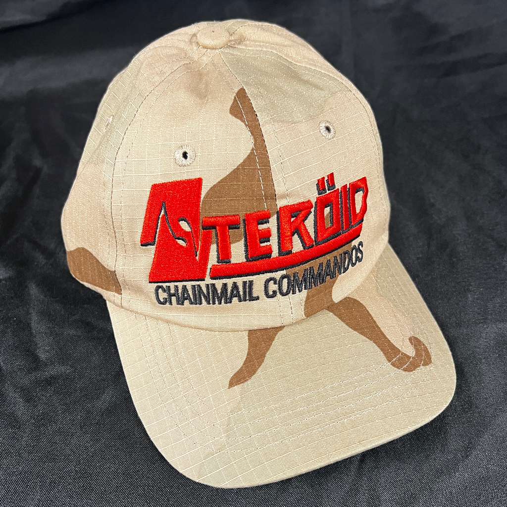 STERÖID "Rockin' Into The Battlezone" Dad Hat (Sand Camo)