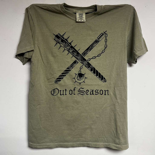 OUT OF SEASON "NEDSM" Premium 2-sided T-shirt (Sage) [Comfort Colors]