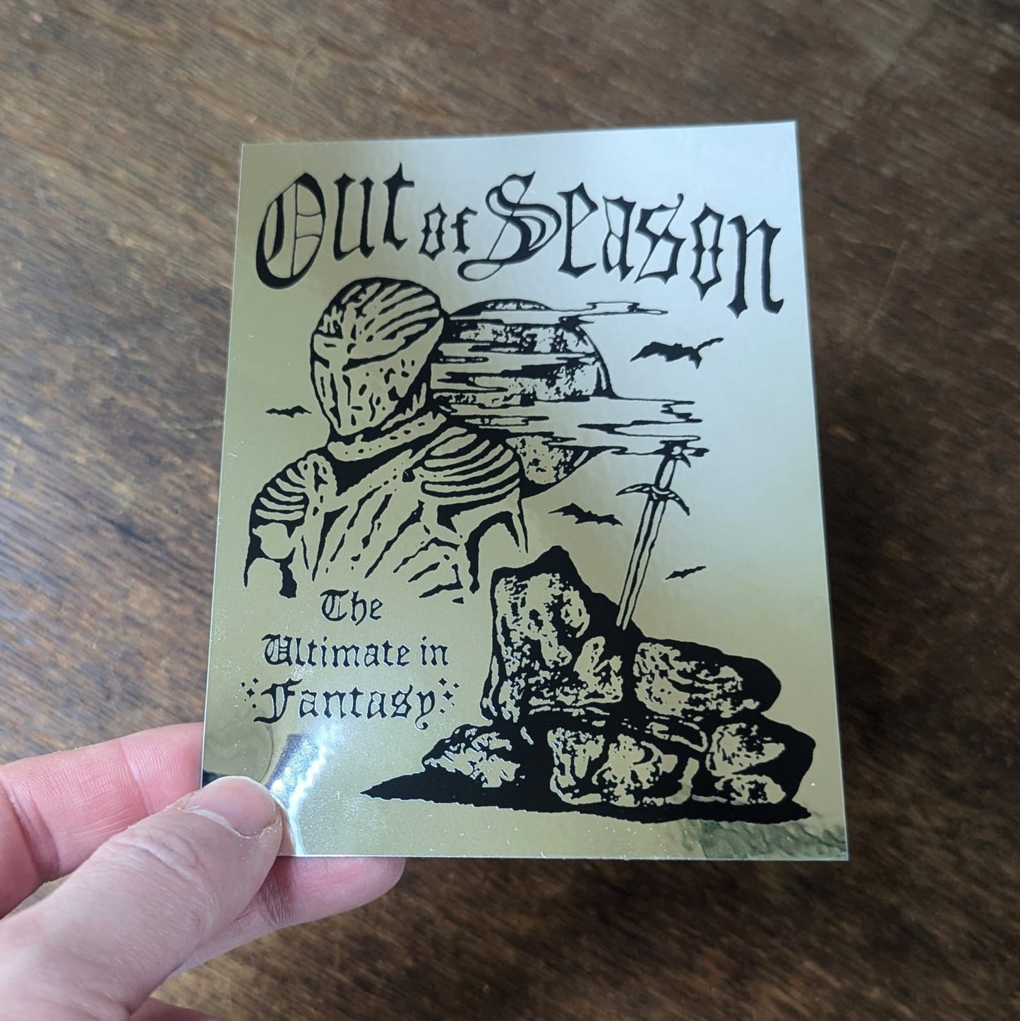OUT OF SEASON "The Ultimate in Fantasy" Sticker Pack (set of 2)