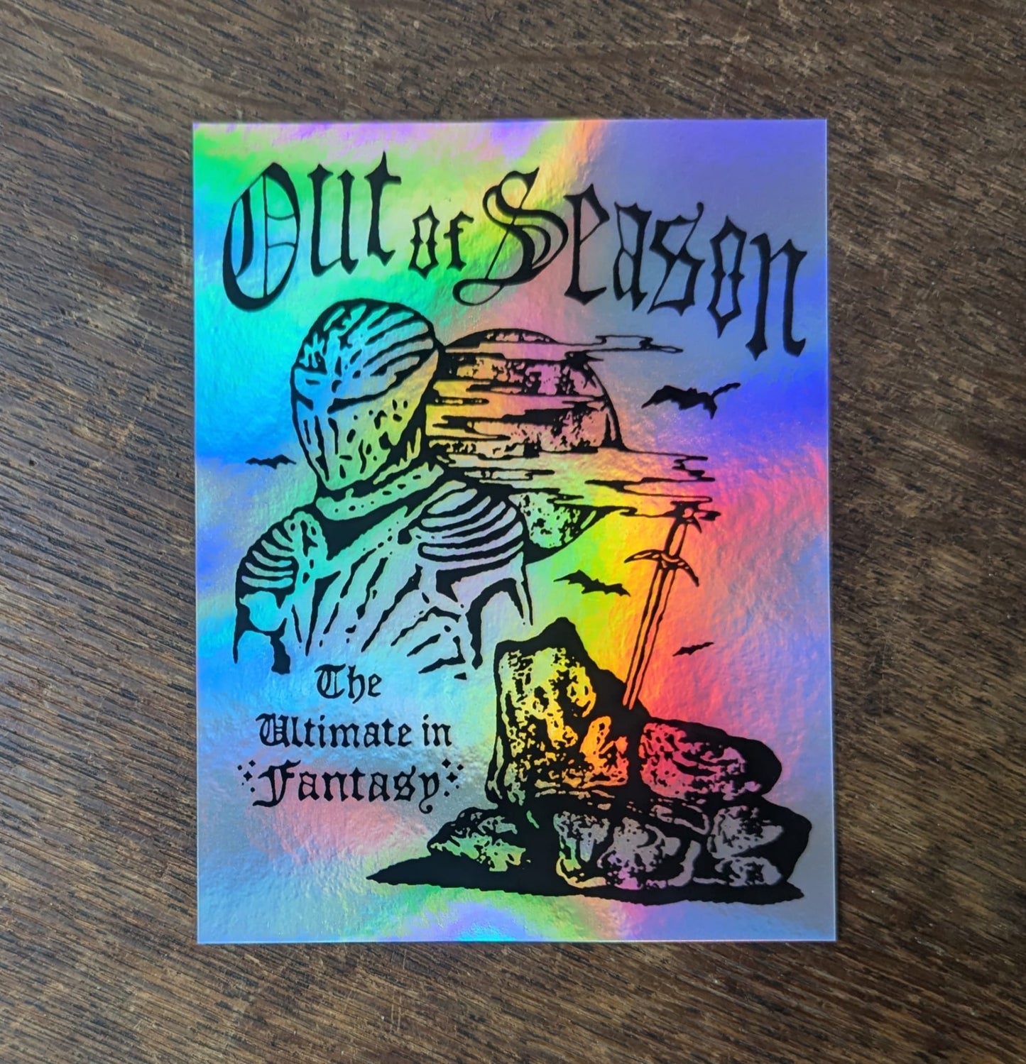 OUT OF SEASON "The Ultimate in Fantasy" Sticker Pack (set of 2)