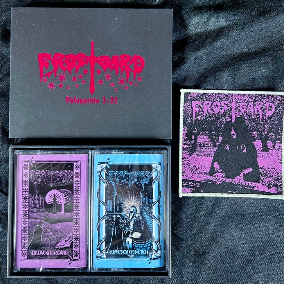 FROSTGARD "Valaquenta I+II" 2-Cassette Boxset (lim.150, w/ patch)