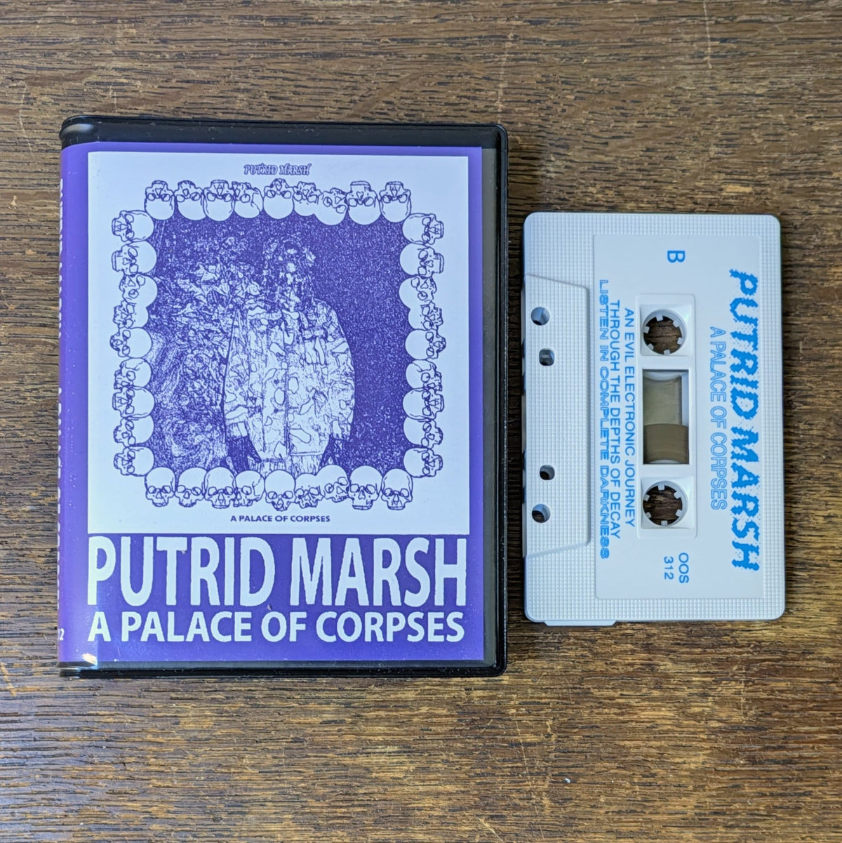 PUTRID MARSH "A Palace of Corpses" Cassette Tape (2 options)