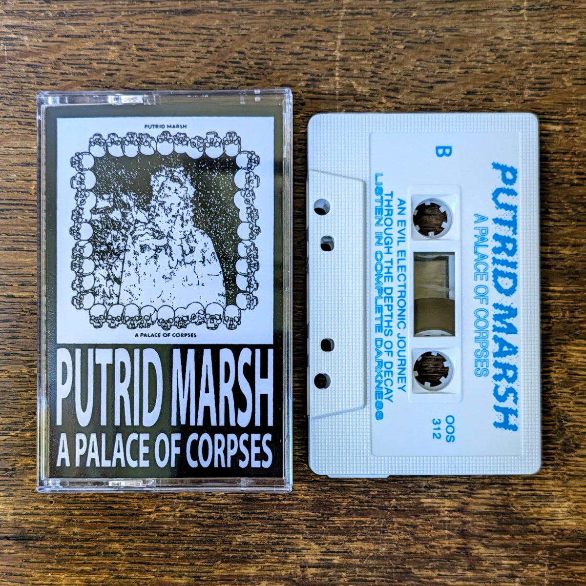 PUTRID MARSH "A Palace of Corpses" Cassette Tape (2 options)