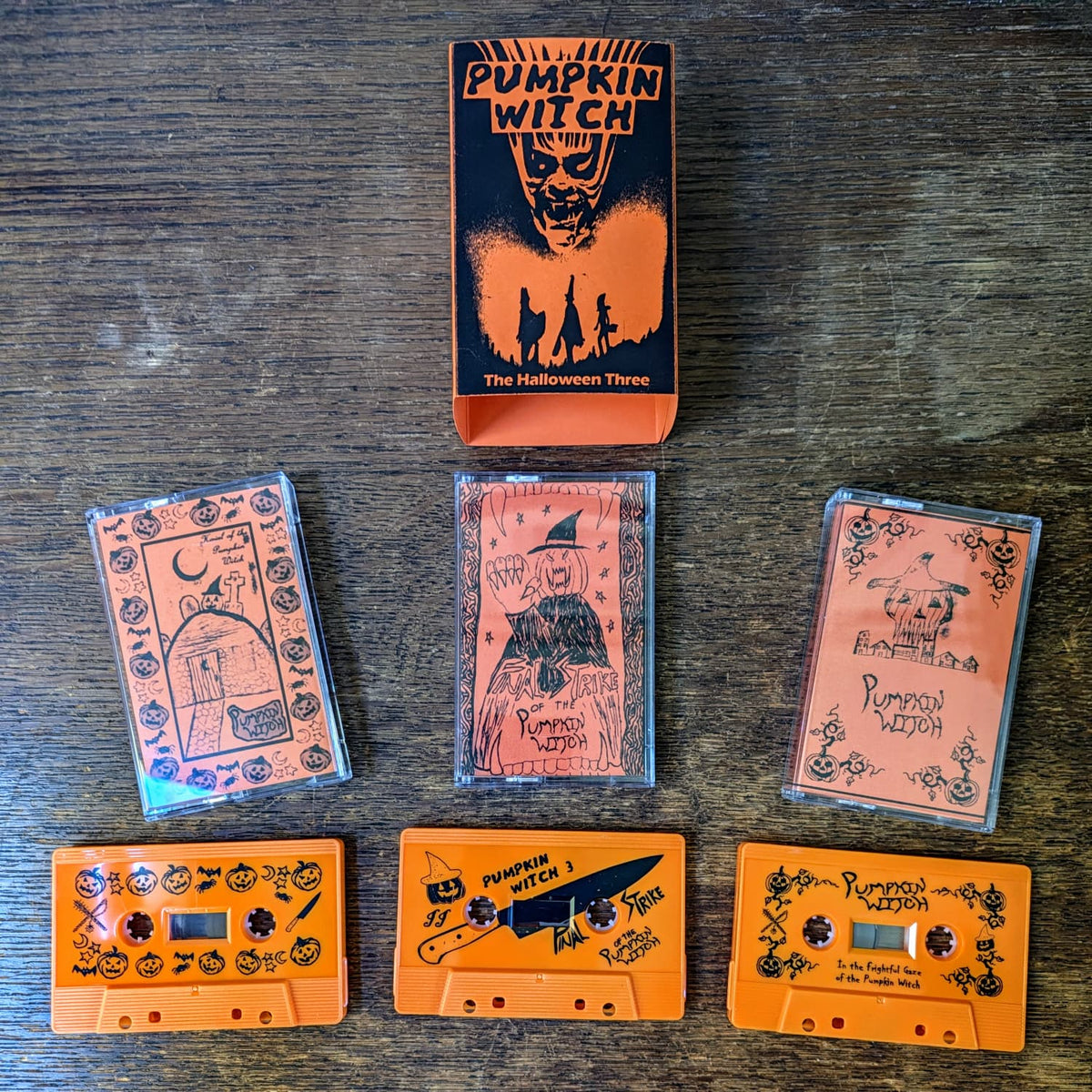 PUMPKIN WITCH "The Halloween Three" 3xCassette set (lim.150)