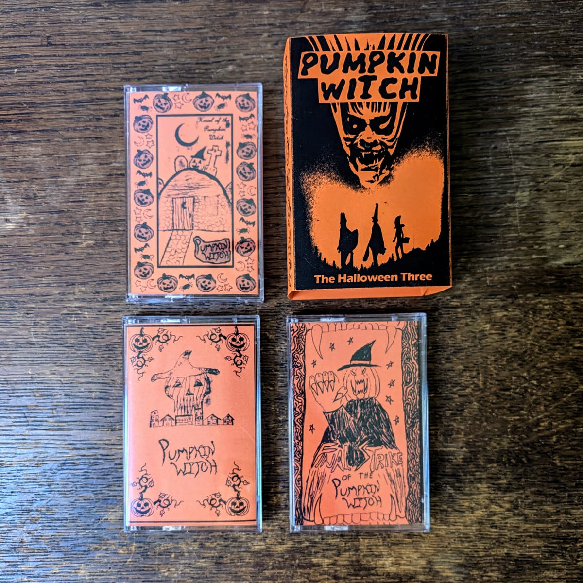 PUMPKIN WITCH "The Halloween Three" 3xCassette set (lim.150)