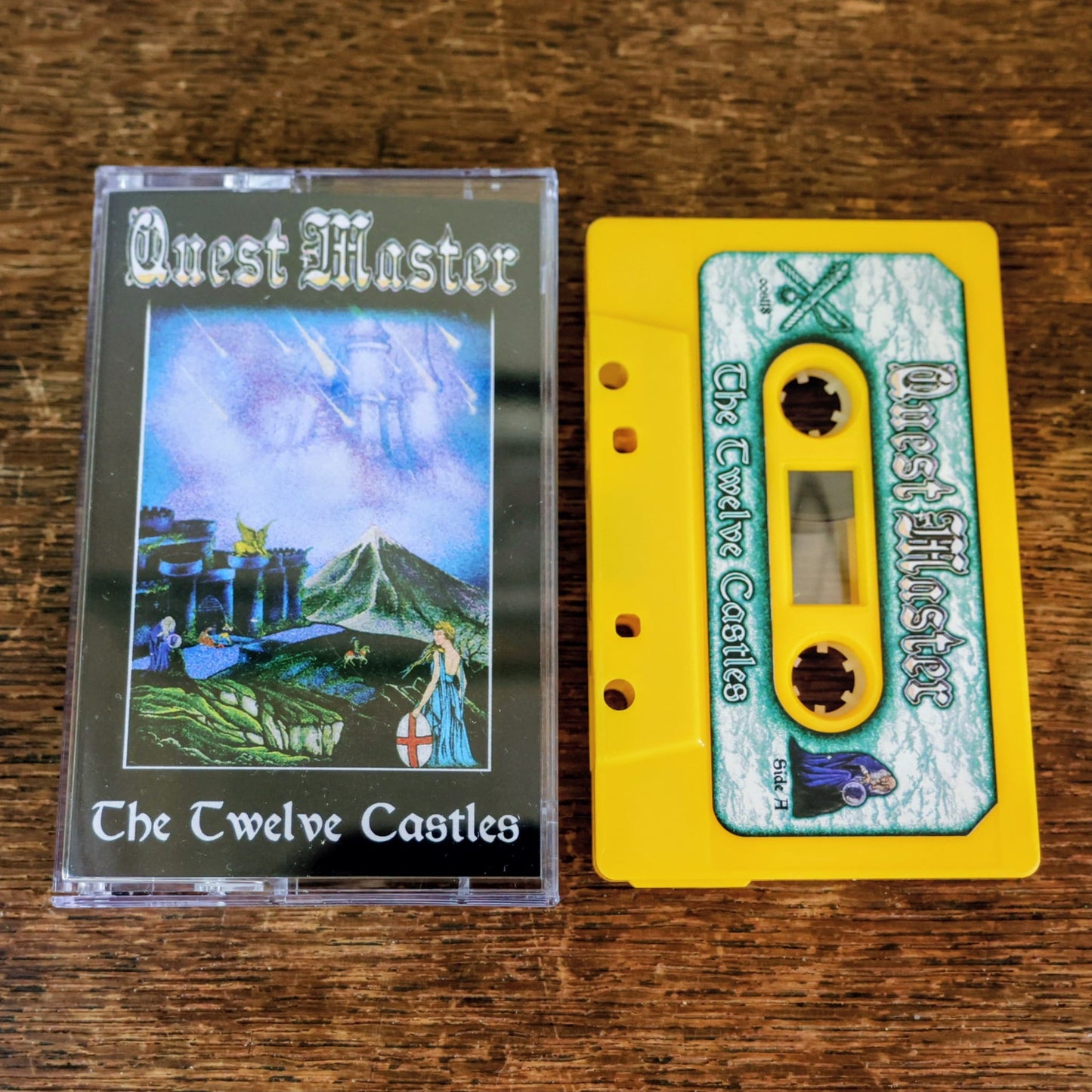 QUEST MASTER "The Twelve Castles" cassette tape (two color options)