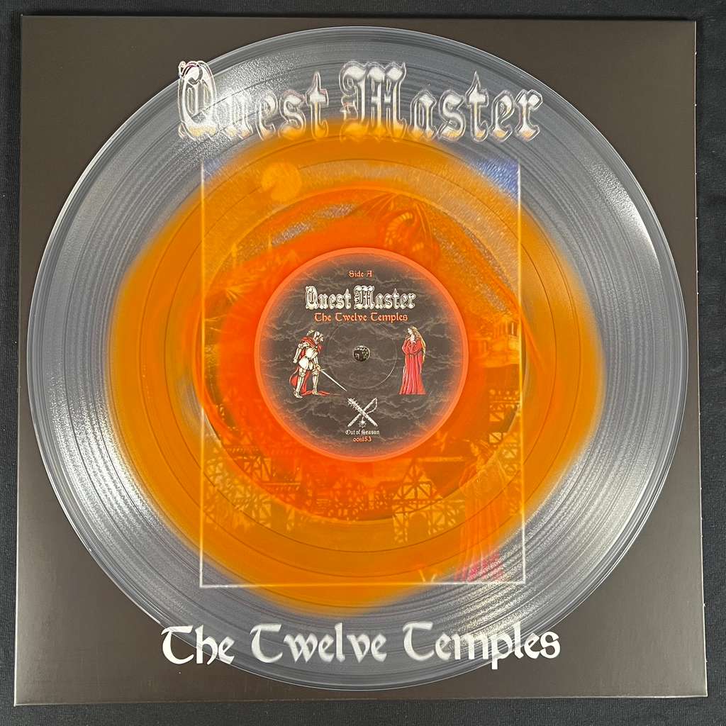[SOLD OUT] QUEST MASTER "The Twelve Temples" vinyl LP (3 color options, w/ insert)