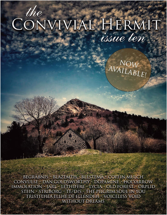 [SOLD OUT] CONVIVIAL HERMIT Issue 10 zine (w/ CD)