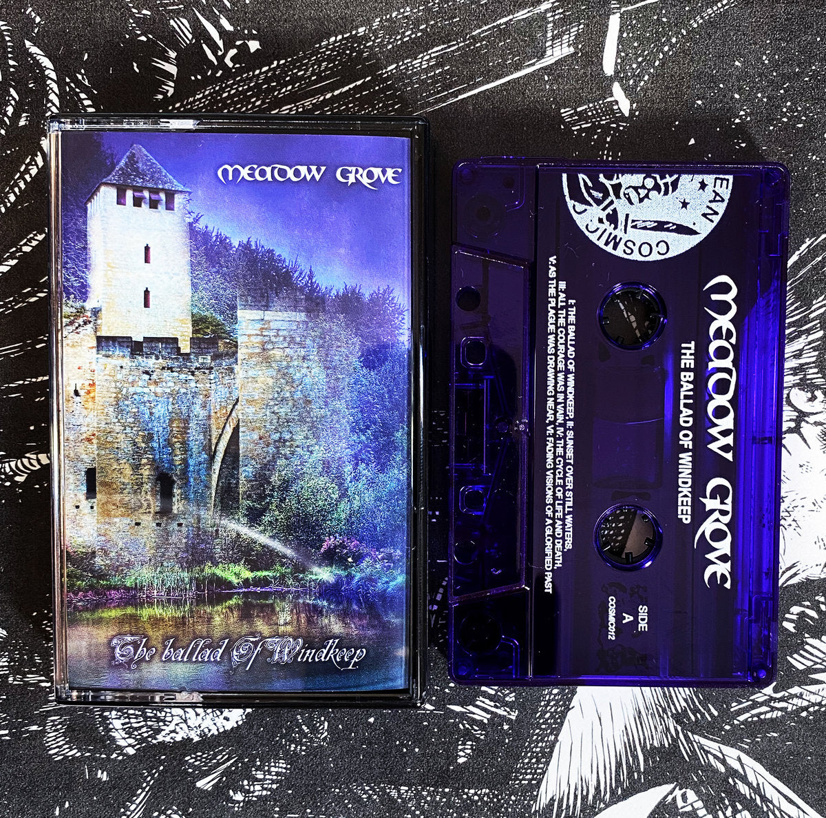 [SOLD OUT] MEADOW GROVE "The Ballad of Windkeep" cassette tape (lim.50)
