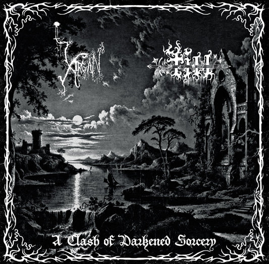 [SOLD OUT] XIRGAN / TILL "A Clash of Darkened Sorcery" vinyl LP (w/ insert)