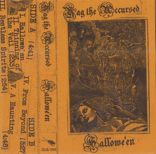 [SOLD OUT] YAG THE ACCURSED "Hallowe'en" Cassette Tape [Pumpkin Witch]