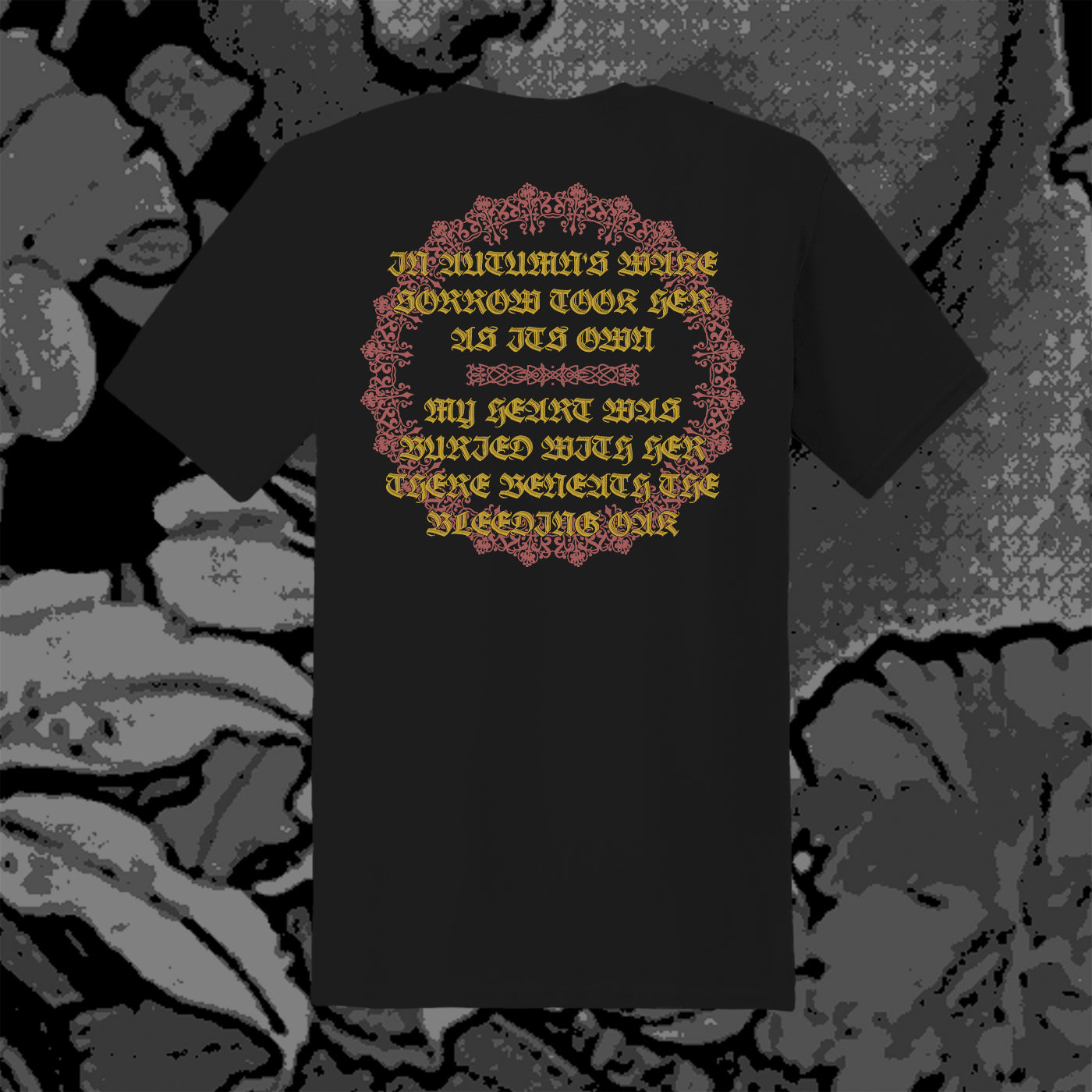 GALLOWBRAID "Autumn's Wake" 2-sided T-shirt [BLACK]