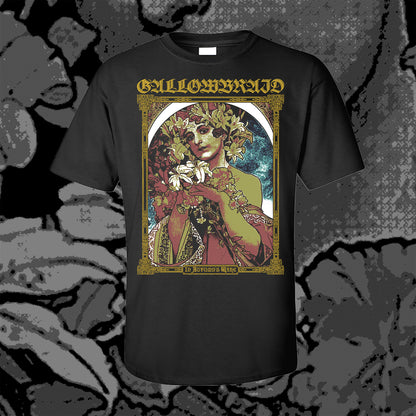 GALLOWBRAID "Autumn's Wake" 2-sided T-shirt [BLACK]