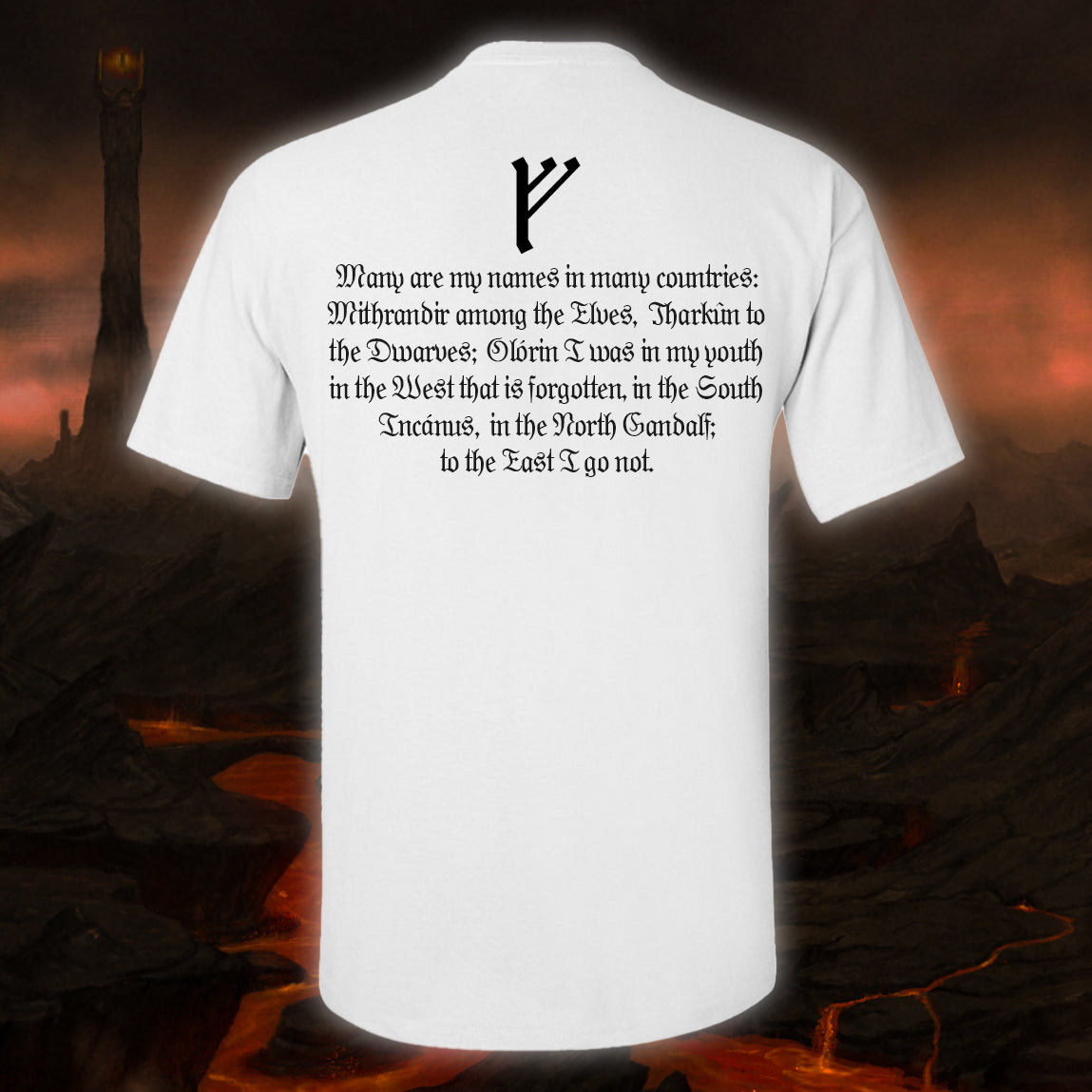 GRIMDOR "Tharkûn" 2-sided T-Shirt [White]