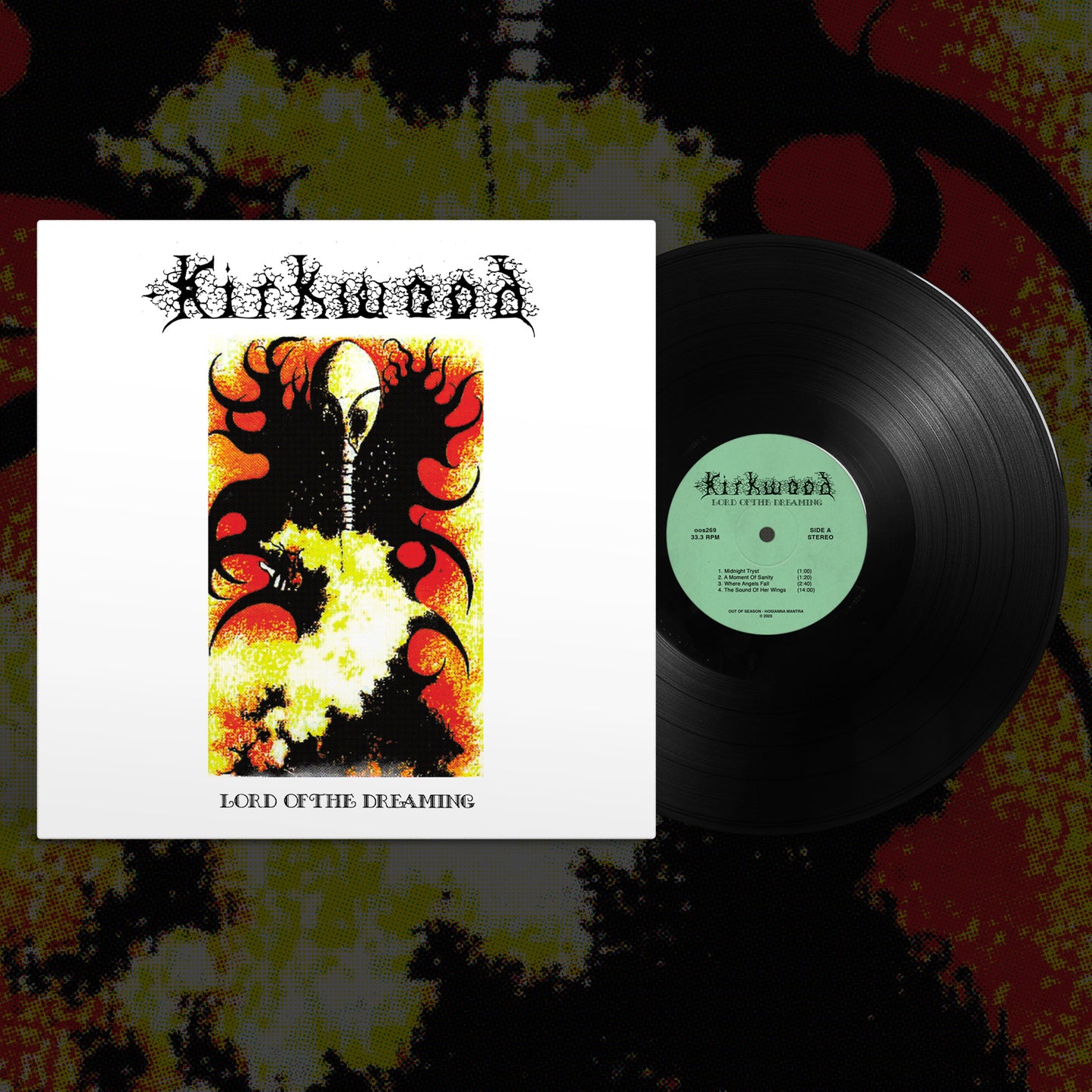 JIM KIRKWOOD "Lord of the Dreaming" vinyl LP (w/poster - 2 color options)