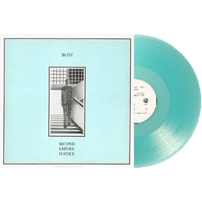BLITZ "Second Empire Justice" vinyl LP (color w/ big poster)