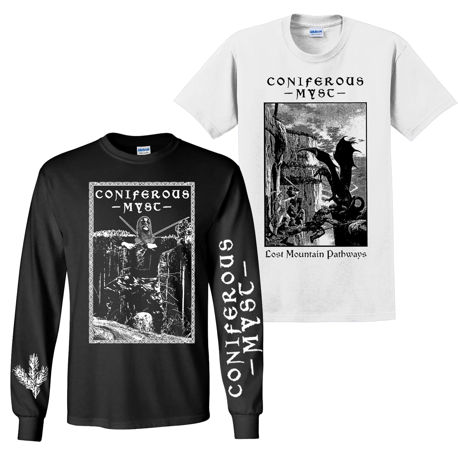 CONIFEROUS MYST T SHIRT LONGSLEEVE BUNDLE Out Of Season Coniferous myst t shirt longsleeve bundle out of season