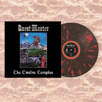 QUEST MASTER "The Twelve Temples" vinyl LP (splatter edition/300 w/ insert)
