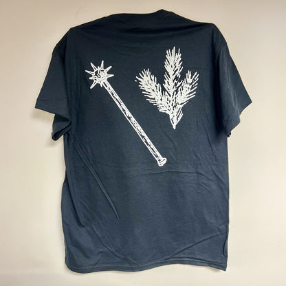 CONIFEROUS MYST "Vast Mountain Castles" 2-sided T-shirt [BLACK]