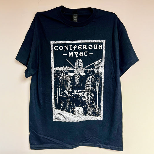 CONIFEROUS MYST "Vast Mountain Castles" 2-sided T-shirt [BLACK]